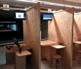 Unser 100m Indoor Großkaliber Stand